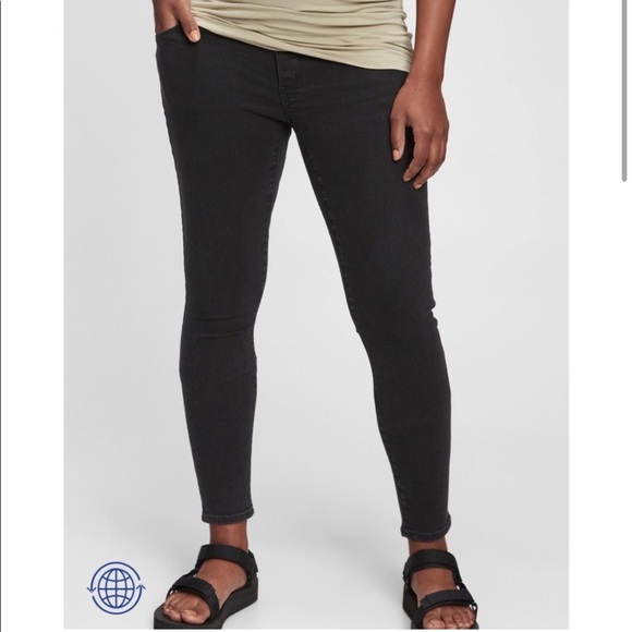 Gap Maternity Full Panel Favorite Jeggings - Picture 2 of 5